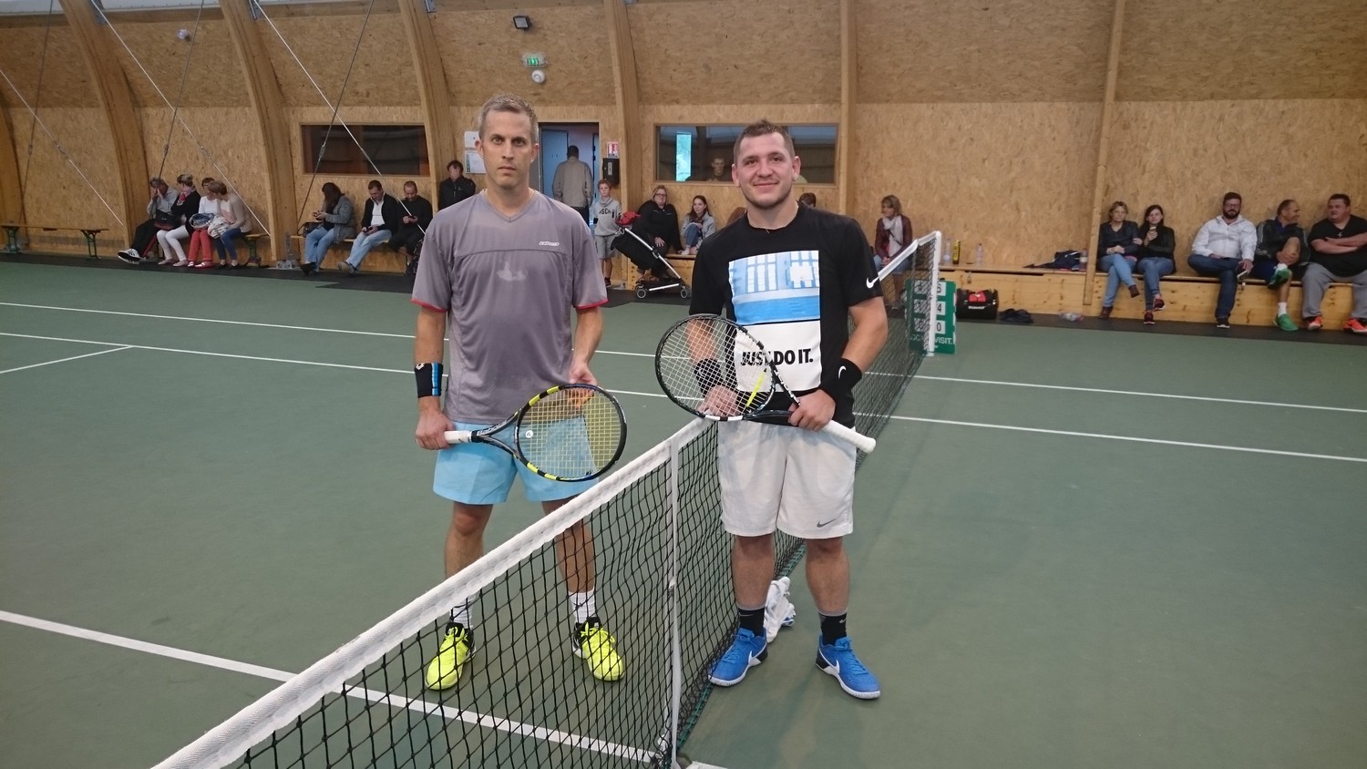 Les finalistes hommes principal